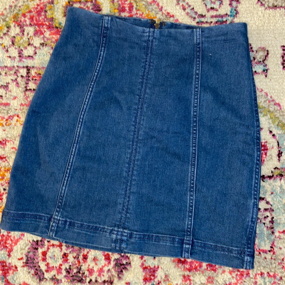 Free People mini skirt